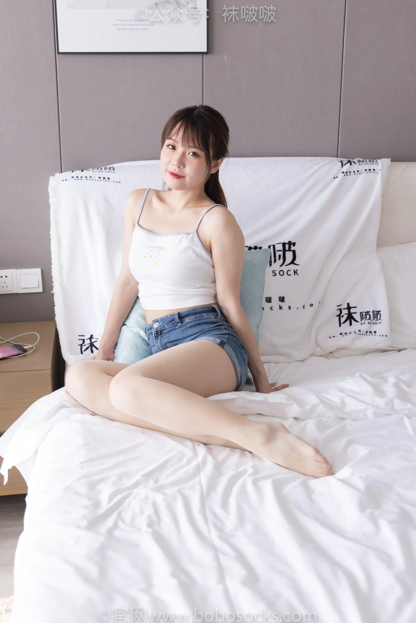 [BoBoSocks袜啵啵]NO.077 朵朵-凉鞋、肉丝 [139P]插图2